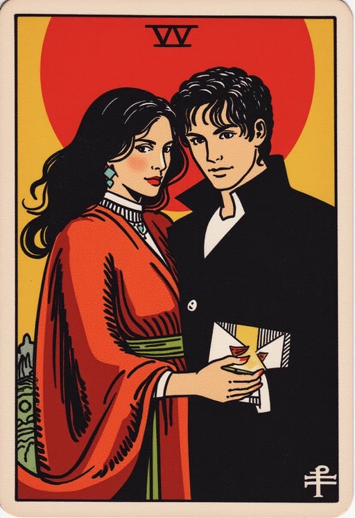 eu evelyn ada wong vou casar com o noah sebastian da banda bad omens? Tarot Card Genrator