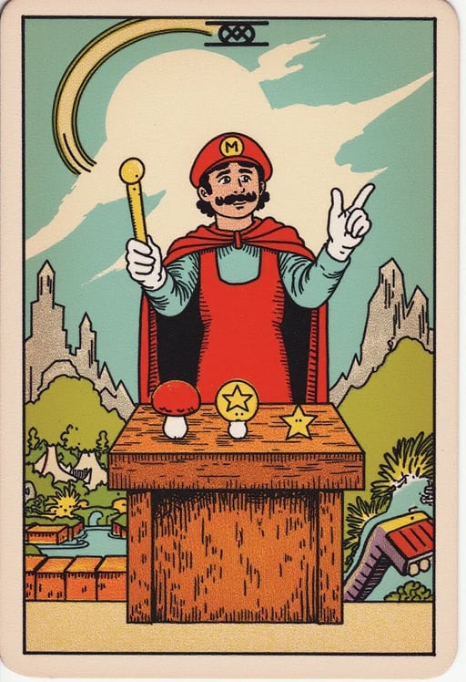 The Magician as Mario Mario