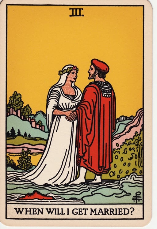 When will i get married? Tarot Card Genrator