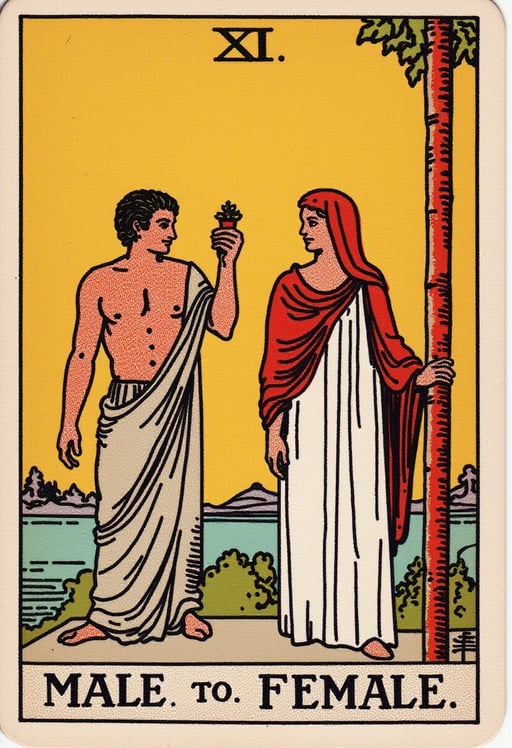 Male to Female Sex Change Tarot Card Genrator