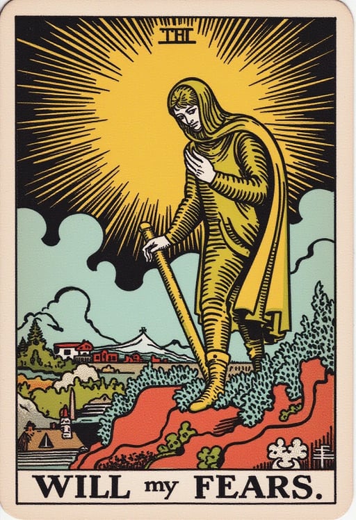 Will I succed over my fears in future? Tarot Card Genrator