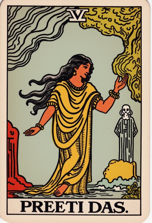 What is the current feeling of Preeti Das towards me? Tarot Card Genrator