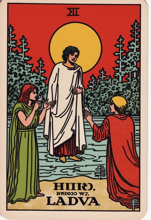 generate a tarot card where it talks about death but inspired by the story of Adam and Eve Tarot Card Genrator