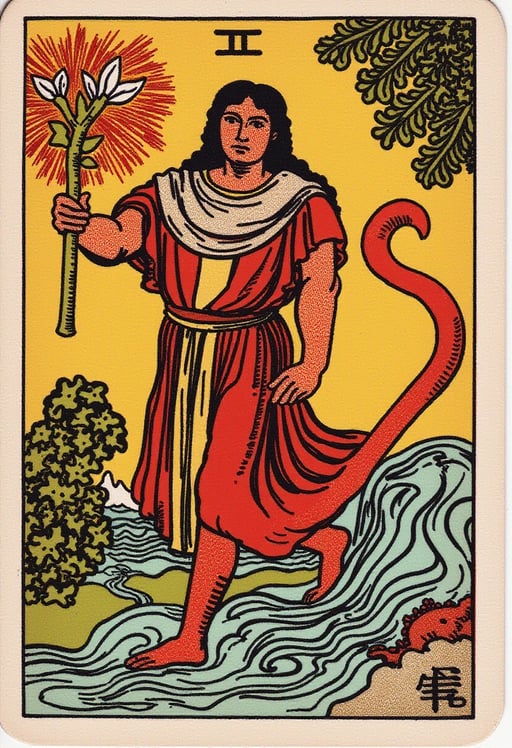 Future Development: Array
Current Situation: Nine of Wands
Emotional Development: Reversed Death
Career Development: Upright Justice
Wealth Development: Reversed Three of Cups
Status Achievement Card: Upright Six of Cups
Summary Card: Reversed Star Tarot Card Genrator