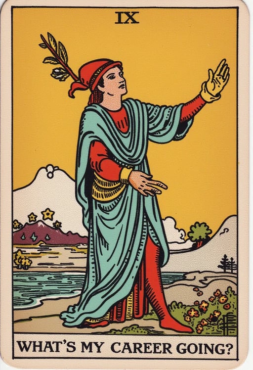 What's my career going? Tarot Card Genrator