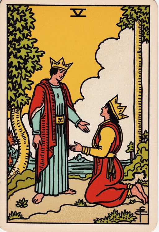 How and when I meet my actual life partern Tarot Card Genrator