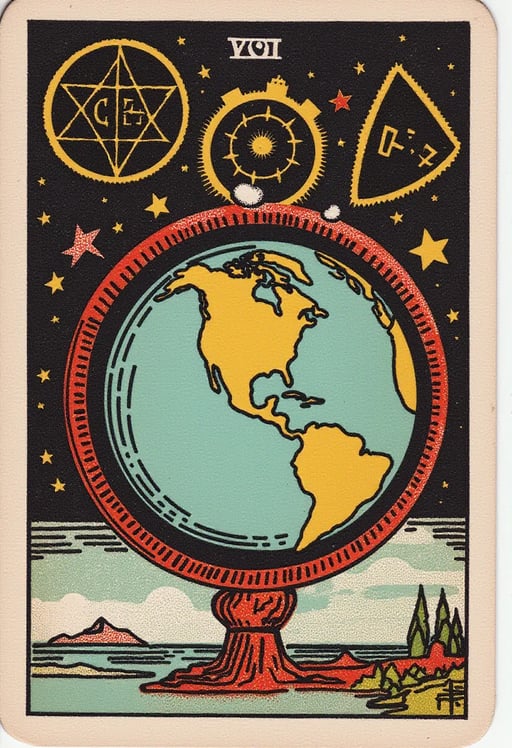 Globe Tarot Card Genrator