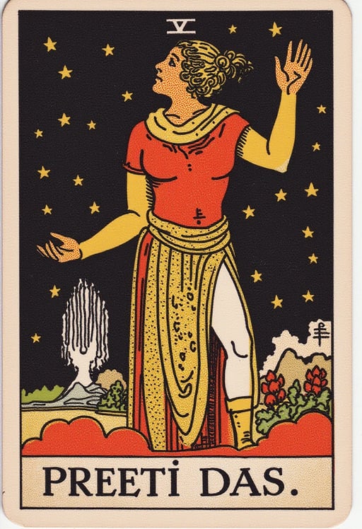 What is the current feeling of Preeti Das towards me? Tarot Card Genrator